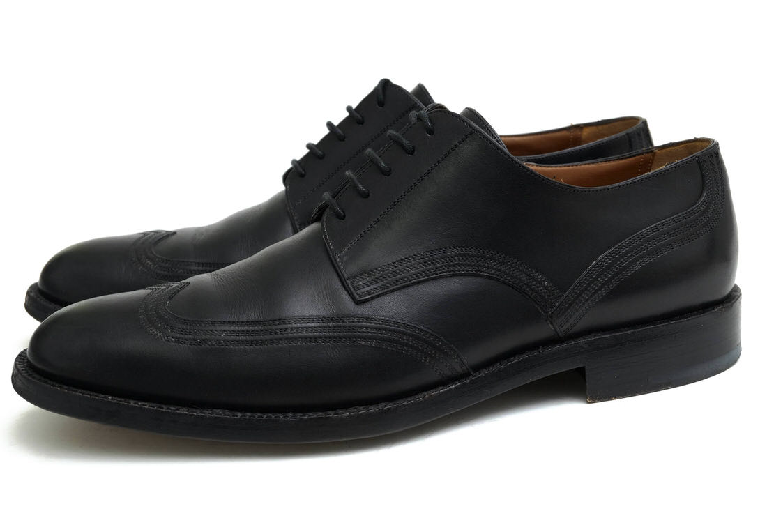 BALLY BEDONIA / バリー 牛革 カーフ スリッポン ブラック 黒 ヴァンプ