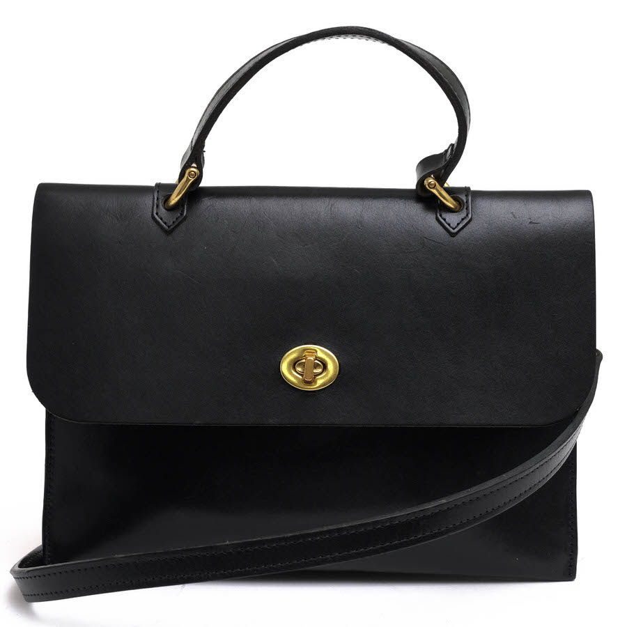 MIMI BERRY HEBE / ミミベリー フラップ式 ベジタブルタンニン鞣し牛革