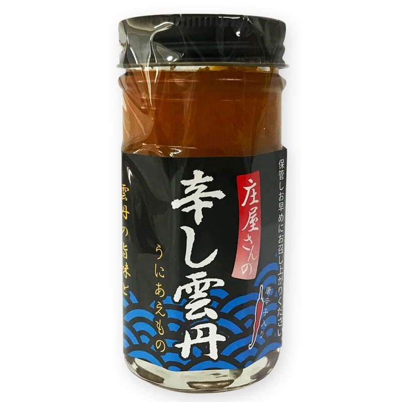 公式】平尾水産庄屋さんの辛し雲丹（からしうに） 80g 瓶詰め | ごはん