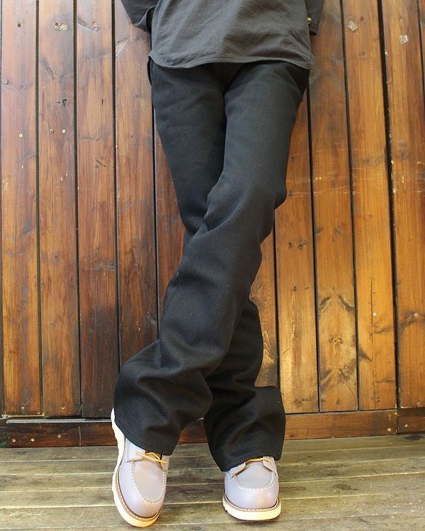 IRON HEART アイアンハート9106 21oz黒鎧デニム レディースブーツ