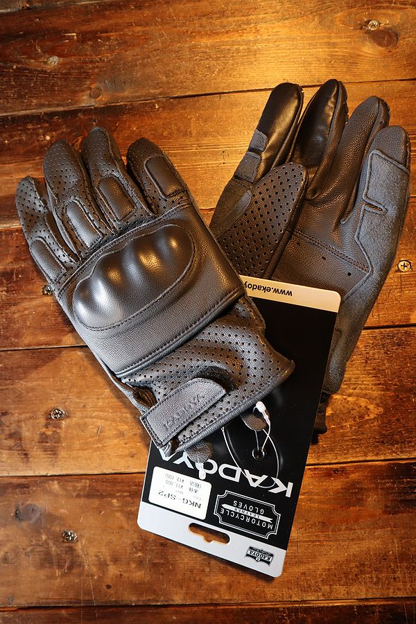 カドヤ(KADOYA) NKG-SP2 ナックルプロテクター付き パンチングレザー