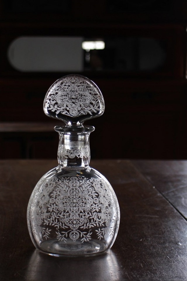 専用バカラ ラファイエット デキャンタ 高さ28㎝ 東Y7-0213☆2Fトヒチ 専用