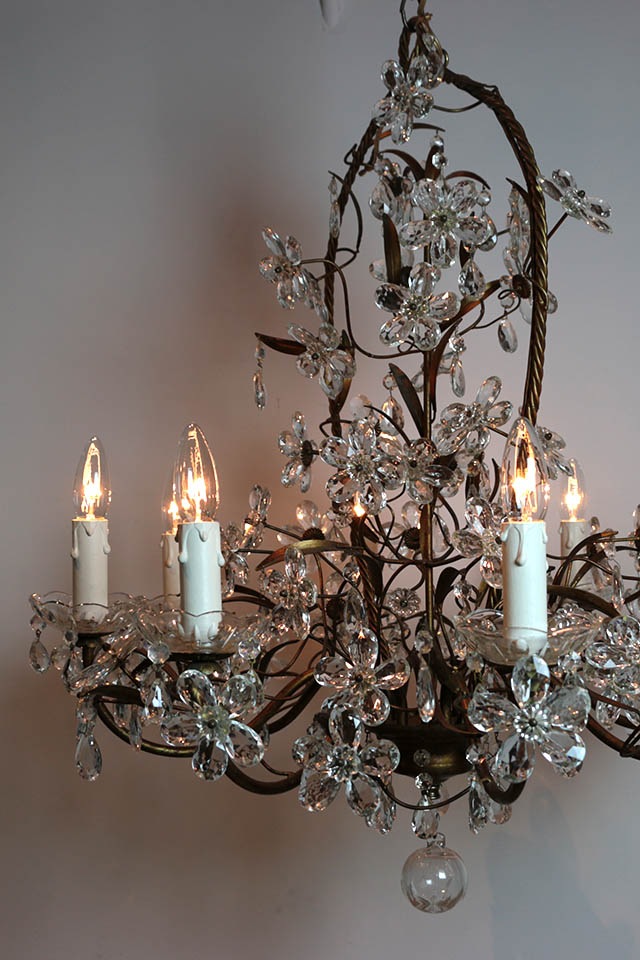 アンティーク フラワードロップシャンデリア 8灯 1330 | 照明