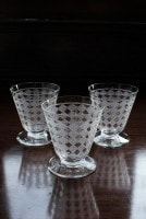 エアーツイストグラス イギリス エアーツイストステムグラス オペーク