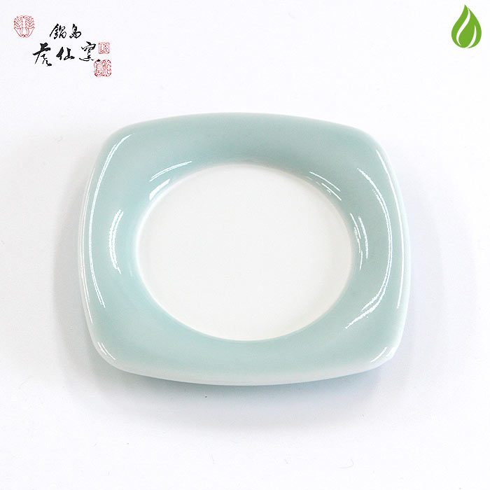 鍋島虎仙窯 鍋島青磁 菓子切 [ 食洗器/電子レンジOK ]