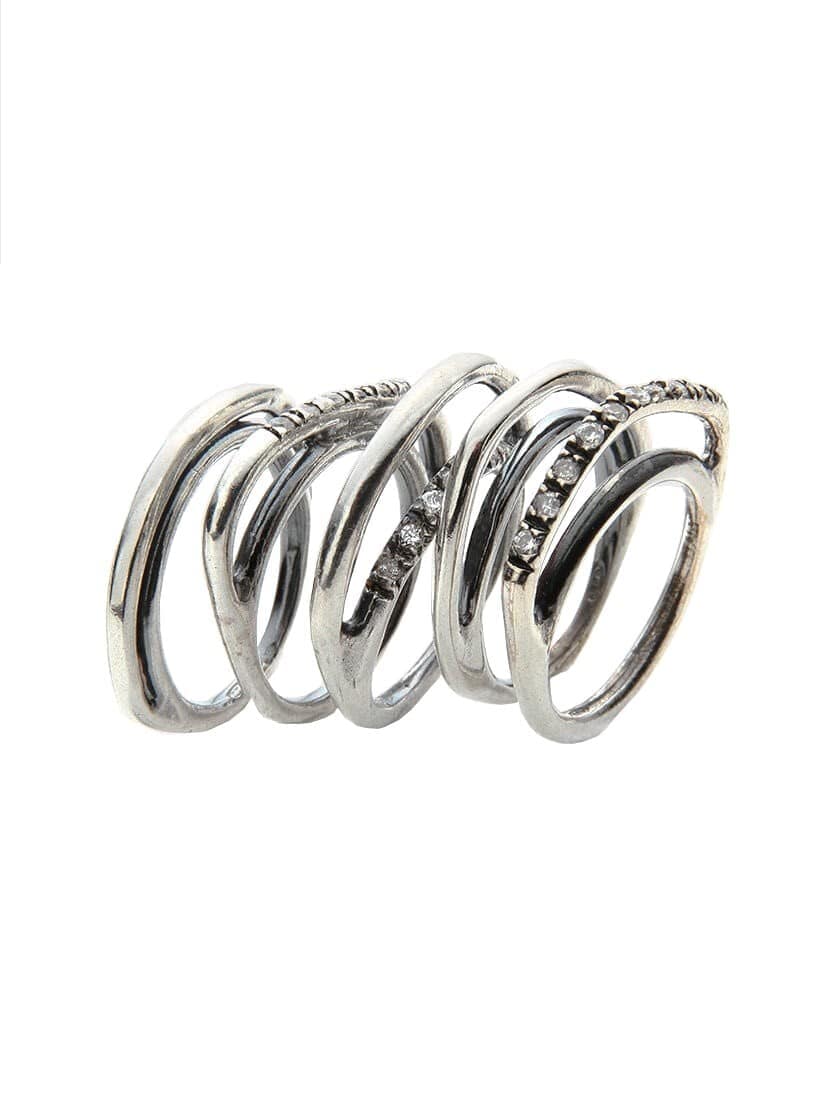 CLASSIC COLLECTION Eva 5連リング（リング）｜H.P.FRANCE公式サイト