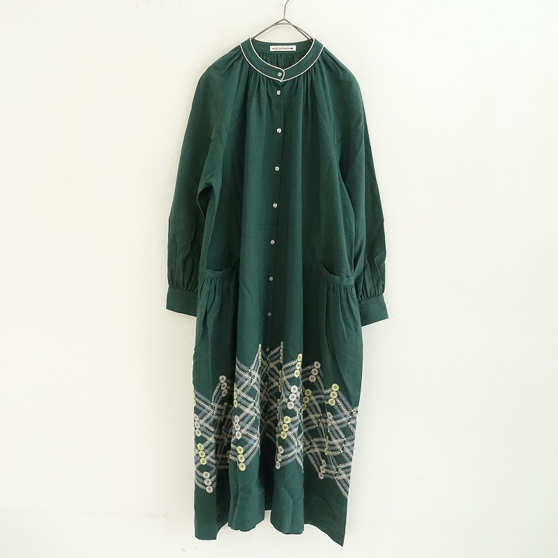 minä perhonen ミナペルホネンワンピース チェック柄 150サイズ mina