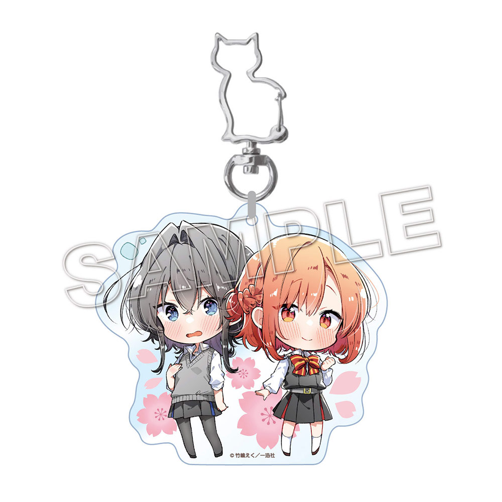 ささやくように恋を唄う】アクリルキーホルダー(ひまり＆依)【2～3週間
