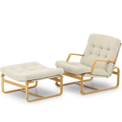 天童木工 ブルーノマットソン アームチェア＋オットマン 中古 | SOLD