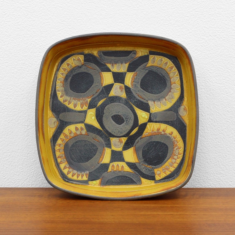 北欧 ヴィンテージ食器 ロイヤルコペンハーゲン Baca スクエアプレート