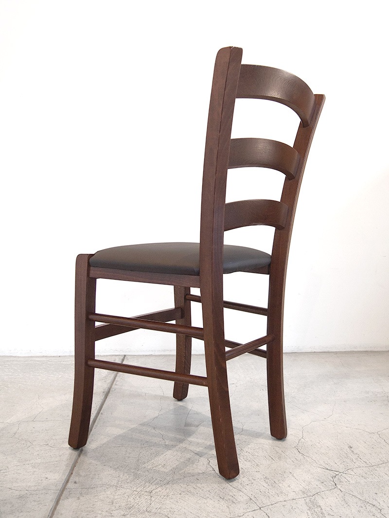 イタリア ベネチア ダイニングチェア ビニールレザー｜イデア