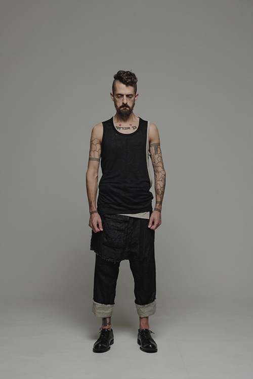 nude:mm LEYERED TANK TOP NU-1756 | nude:masahiko maruyama(ヌード