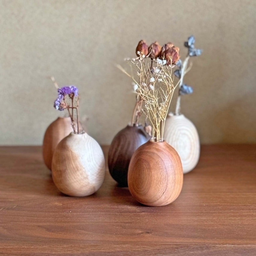 Poco／flower vase 木の一輪挿し | ギフト・雑貨,グリーン,花瓶・花器