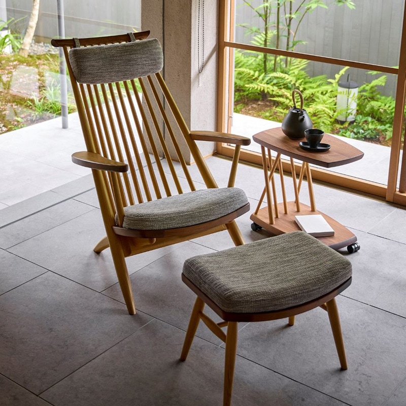 ハトン 柏木工 イージーチェア グレー シガーロ ハトン様専用 柏木工