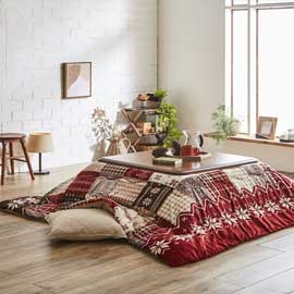 こたつ布団 リーチェ ノルディック柄 正方形 長方形｜イケヒコ公式通販