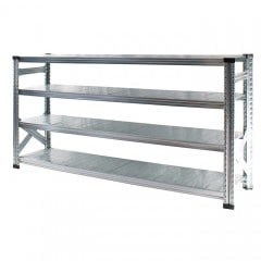 メタルシステム：SUPER123》 スチールシェルフ 幅187.7x高さ118.0x奥行