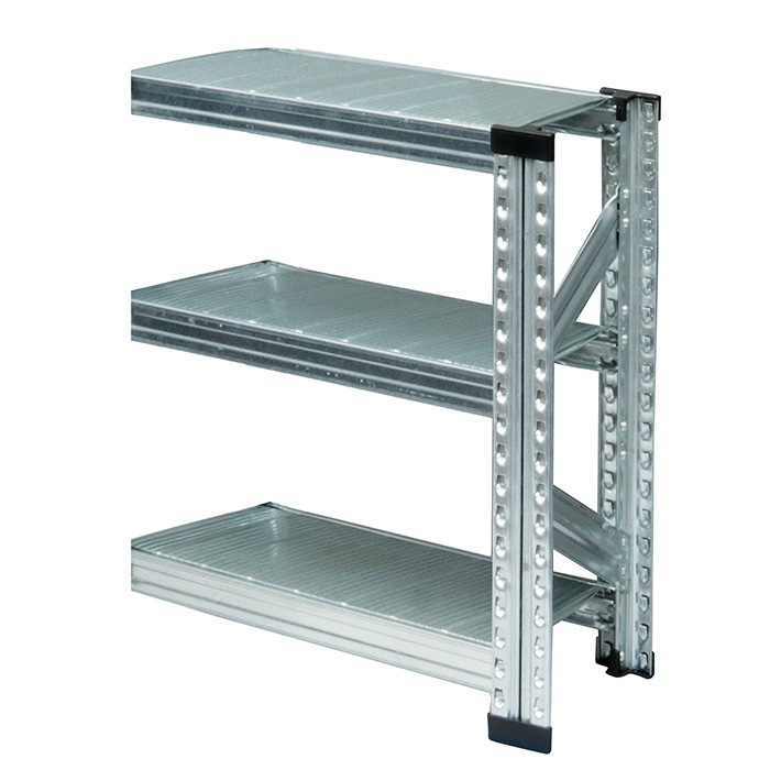 メタルシステム：SUPER123》 スチールシェルフ 幅67.7x高さ65.3x奥行