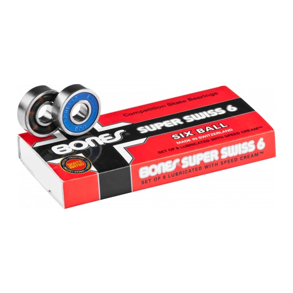 BONES】SUPER SWISS 6 ボーンズ ベアリング スイス パーツ スケート