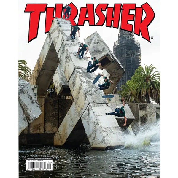 THRASHER】JANUARY 2024 ISSUE #522 2024.1月号 スラッシャー マガジン