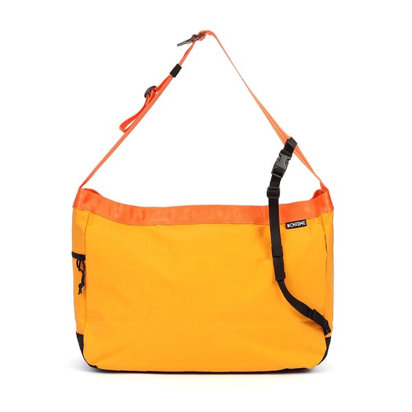 CHROME】NEWSPAPER MESSENGER SMALL カラー：mandarine クローム