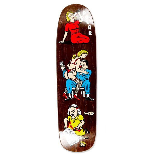 BARBER MARVY JAPAN バーバースケートボードデッキ 床屋 BARBER MARVY