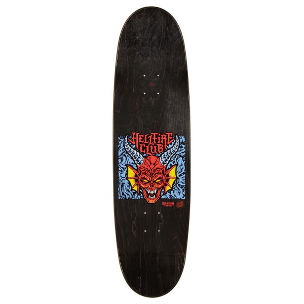 SANTACRUZ SC×STRANGER THINGS】HELLFIRE CLUB FLAMES 9.0インチ