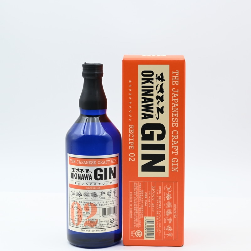 まさひろ OKINAWA GIN レシピ02 700ml【箱入り】