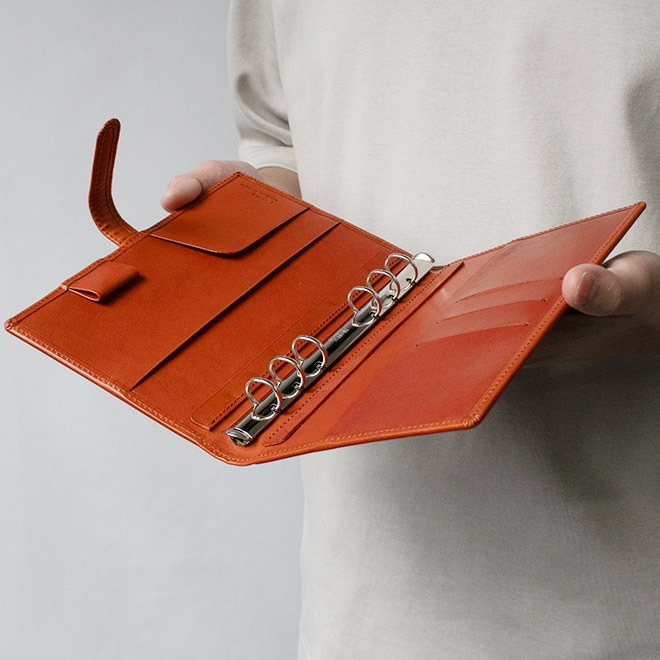 Gillio バイブルサイズシステム手帳