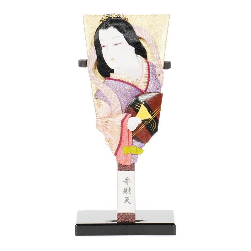 羽子板】7号 豆板 七福神 大黒天〈むさしや豊山作〉[242-002] ｜雛人形