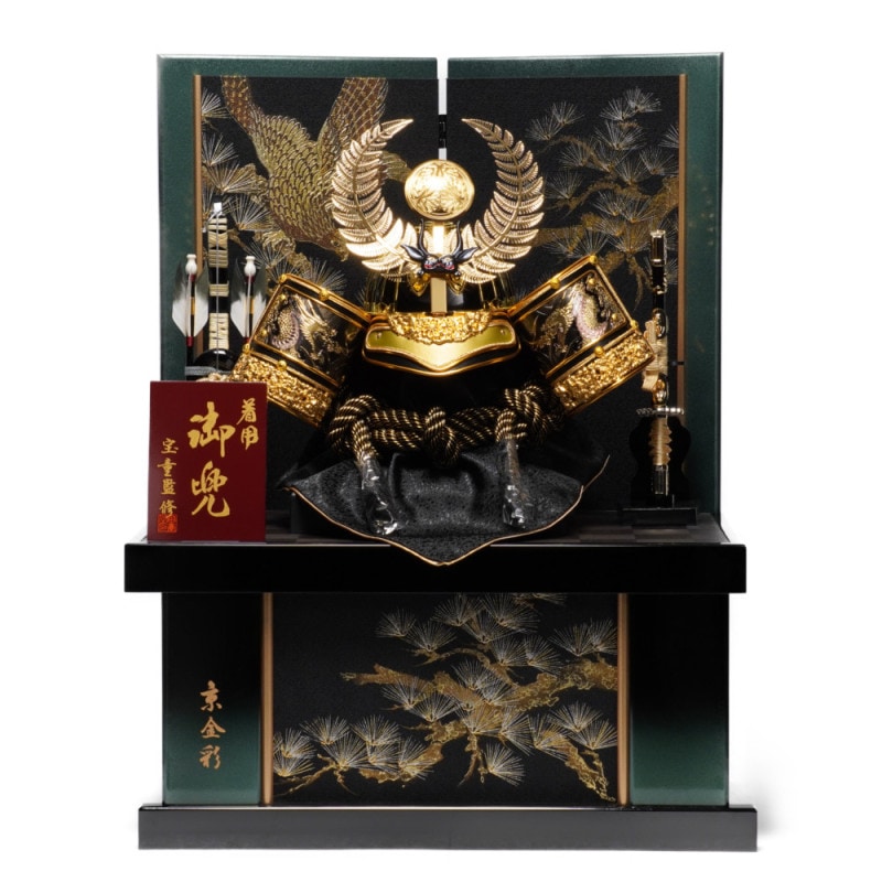 五月人形】20号 徳川家康 着用 兜収納飾り〈宝童作〉 ｜雛人形・五月