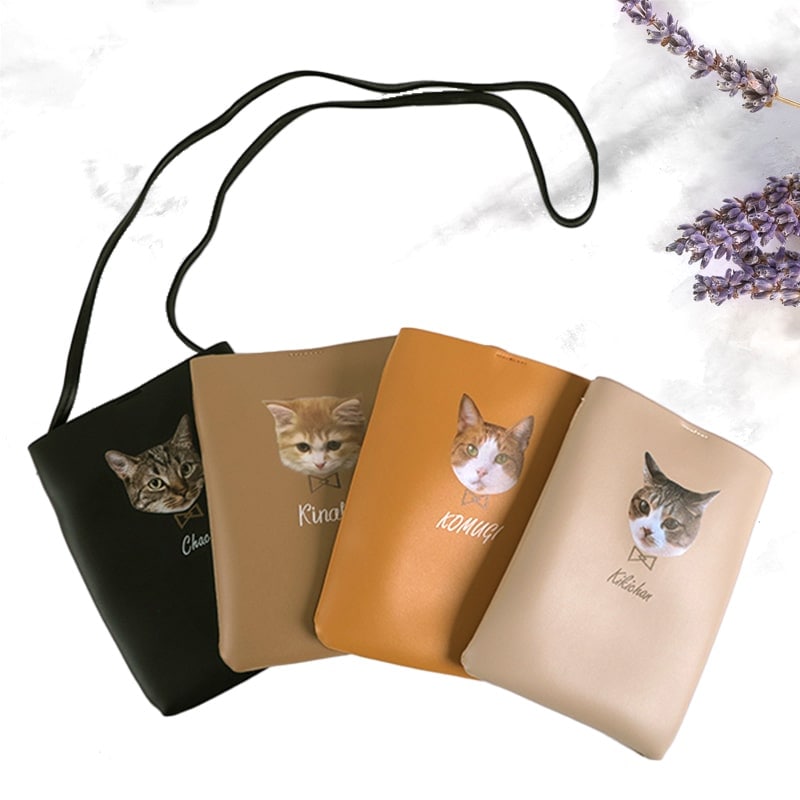 オーダーメイド（名前入り）】 ミニショルダー うちのねこグッズ