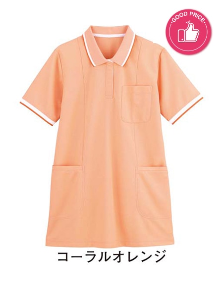 WHISeL】 WH90338 半袖ロングポロシャツ[レディース]通販ページ│自重