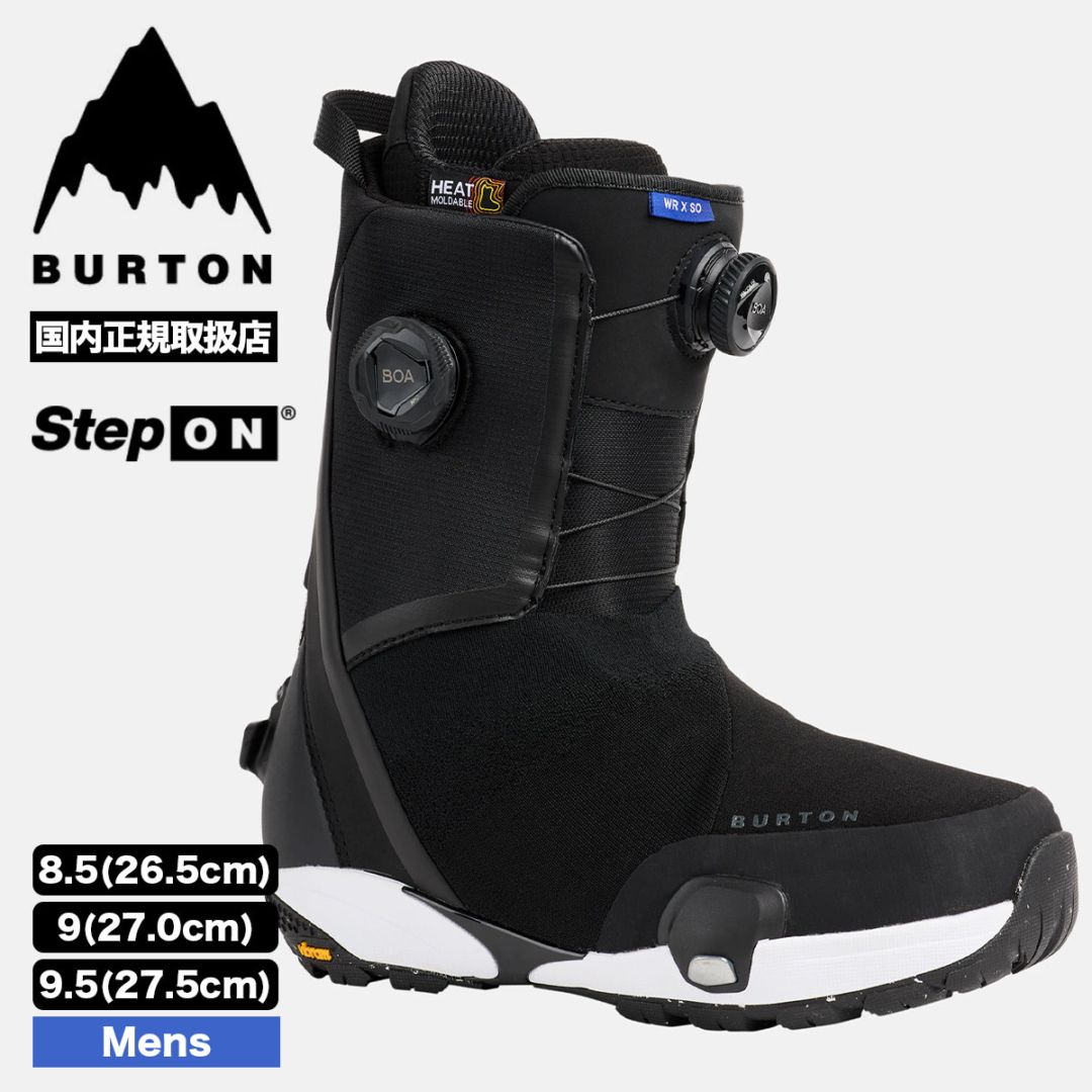 Burton MOTO スノーボードブーツ ブラック ブラック スノーボード