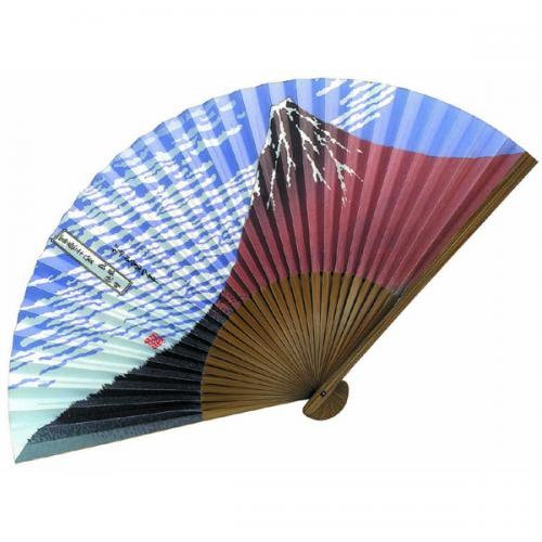 タケヒコ 純銀、扇面赤富士レリーフ タケヒコ 純銀、扇面赤富士