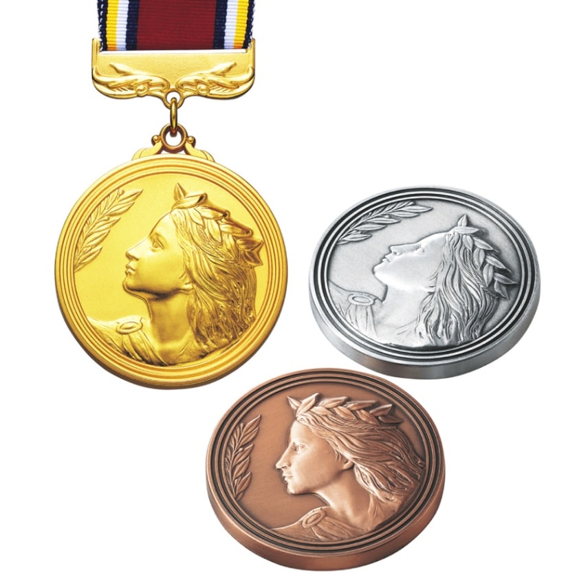 ダイナミックメダル JP-MY-8448,8449（Φ40mm）※ユニセフ寄付対象商品