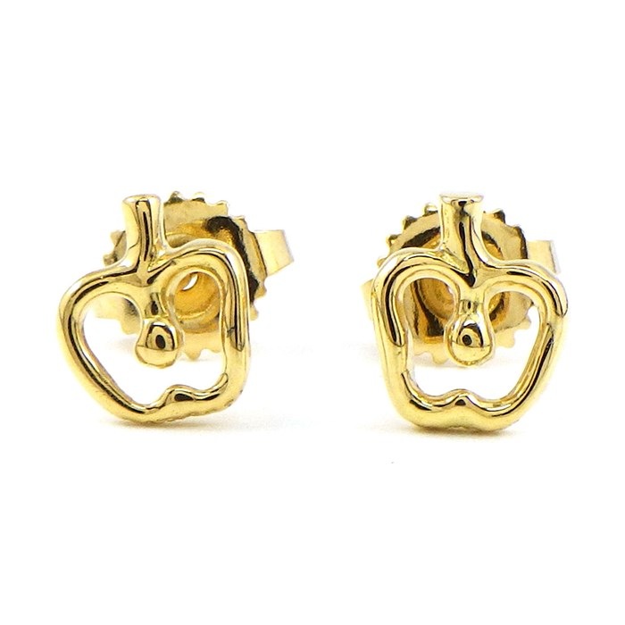 ティファニー Tiffany & Co.】ピアス アップル リンゴ 林檎 モチーフ