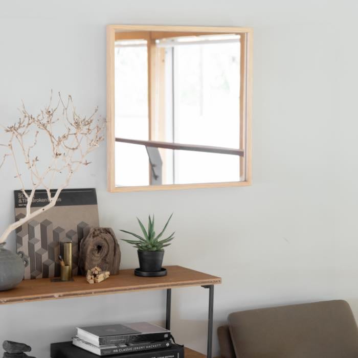 マツのフレームミラー | 家具,ミラー | オリジナル家具・金物の上手工作所