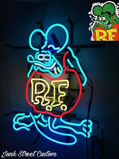 ラットフィンク 特大 ネオン 看板 ライト | ネオン管 ・ ライト