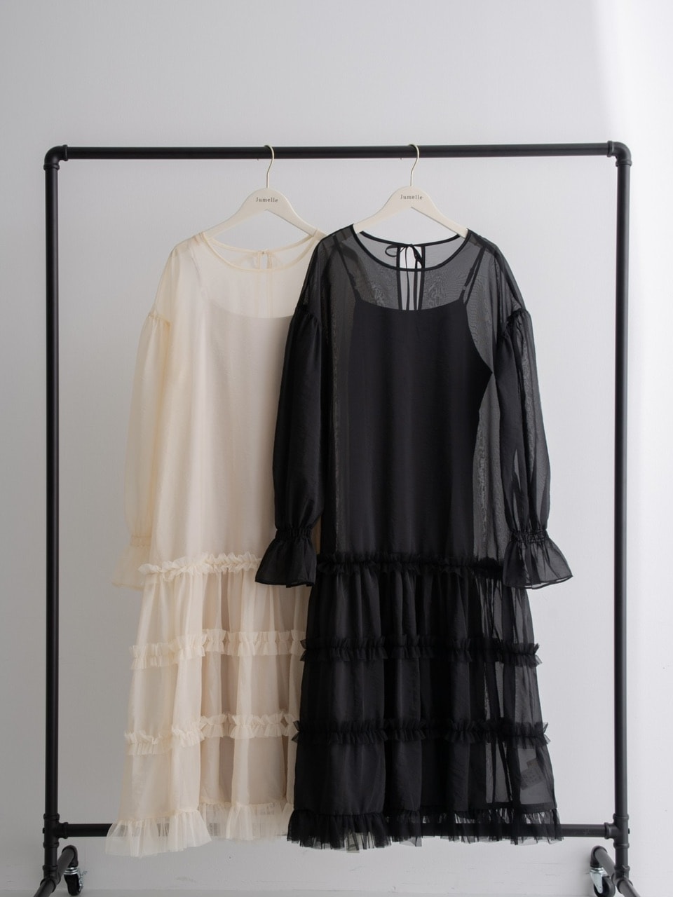 tulle layered op ブラック | ワンピース | JUMELLE