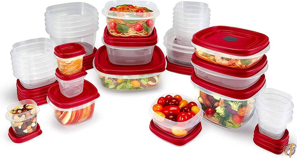 Rubbermaid(ラバーメイド) 簡単開閉の通気口付蓋 食品保存容器 30個