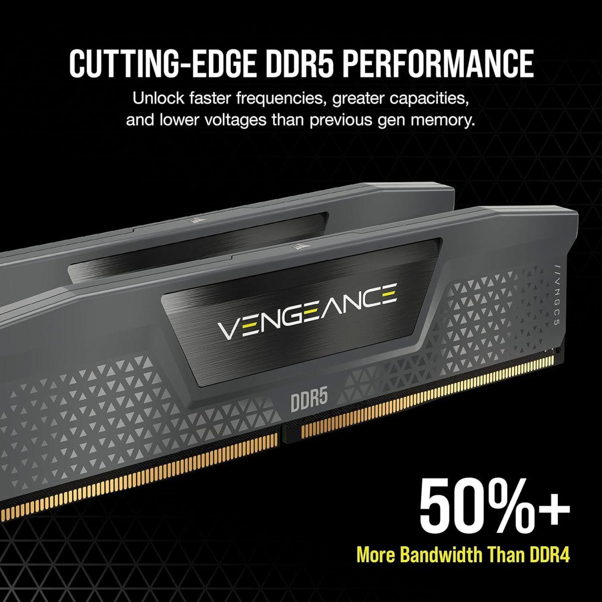 CORSAIR VENGEANCE 最新 RGB SL DDR5 16GB 2枚セット CORSAIR DDR5