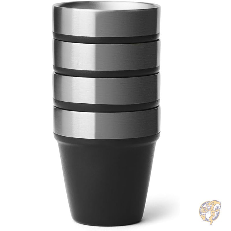 ショットグラス キャリングケース付き 4個セット YETI イエティ