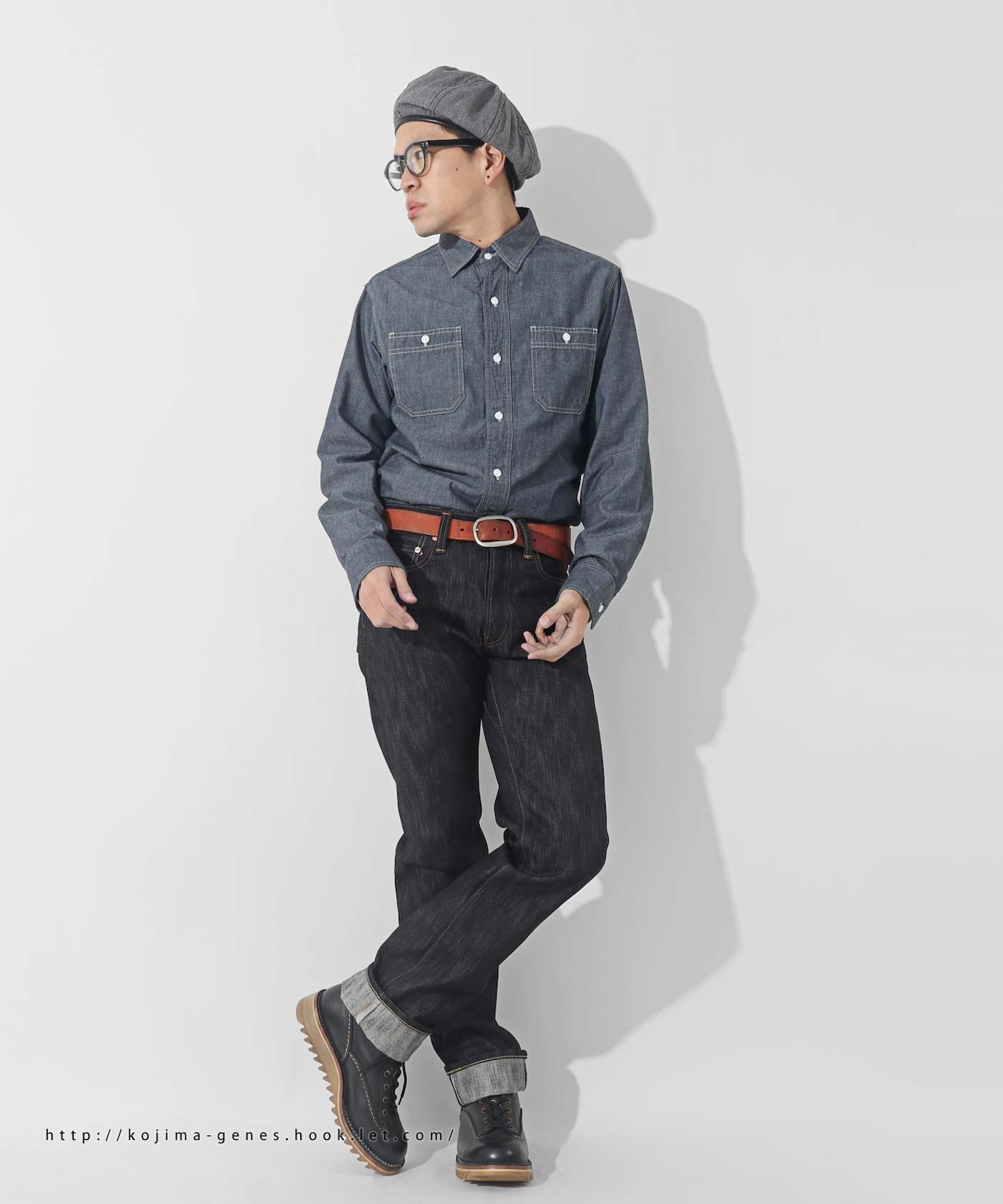 19oz Slab Vintage Straight Denim / 19ozスラブ ヴィンテージ