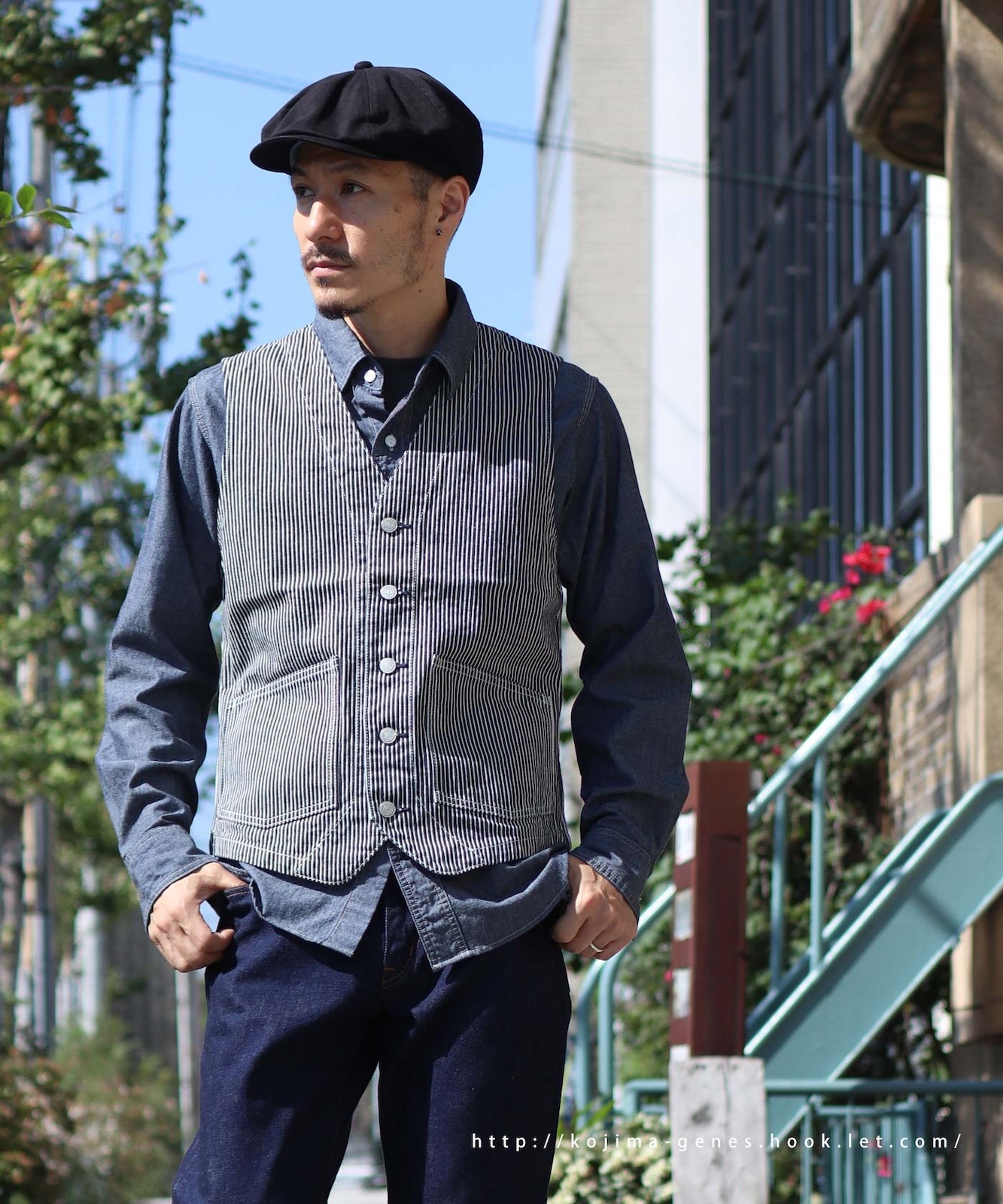 Basic Work Vest / ベーシックワークベスト | Tops | | 児島ジーンズ