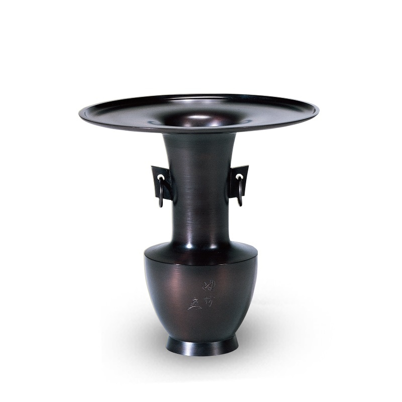 専好立華瓶(小角・耳付) | 花器・花瓶,銅器 | フラワーショップ花楽