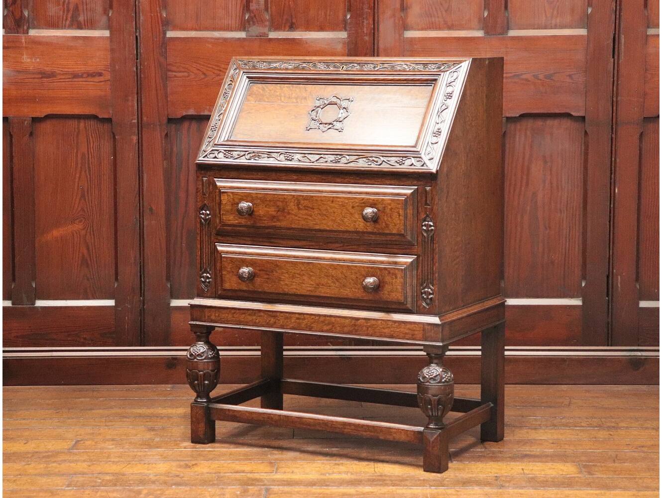 イギリス ビンテージ SCHREiBER 家具 ビューロー 英国 6015e イギリス