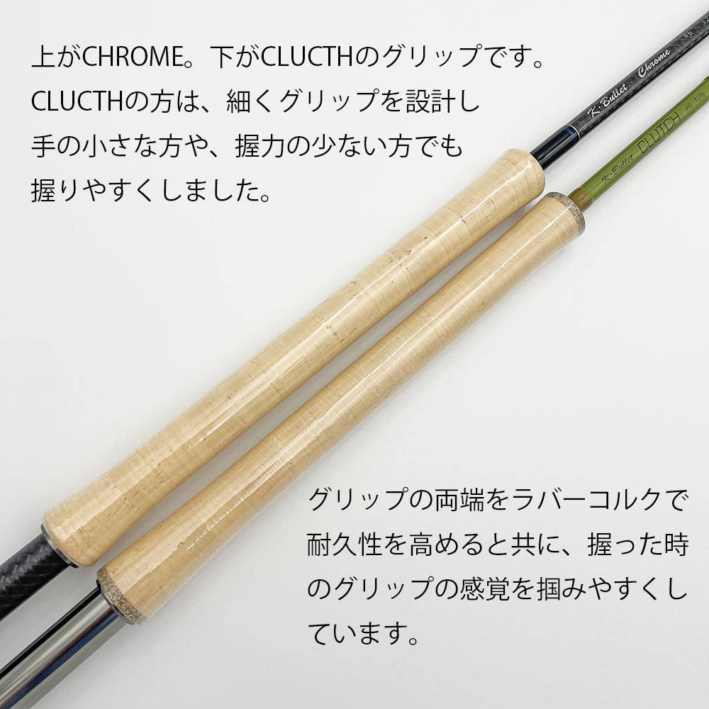 オービス#6フライロッド コルクハンドル 収納チューブ付き コルク