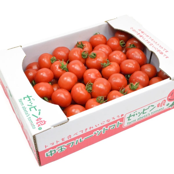 トマト - 薄皮トマト華おとめ（ゼッピン娘）1.8kg箱 [茨城] ファームア