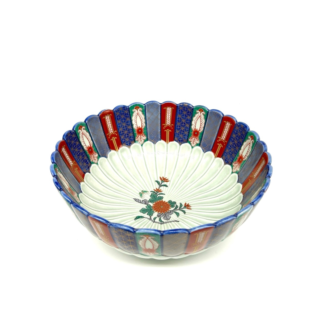 林九郎窯】三方割元禄地紋5号皿｜創亭やぶきたオンライン