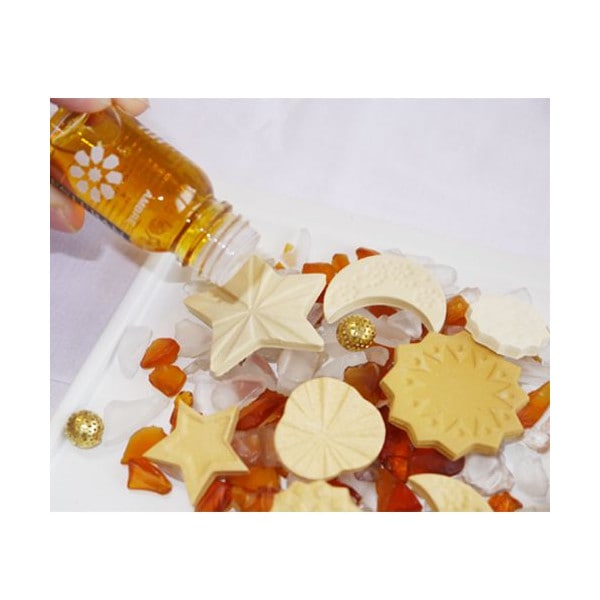 エステバンのアロマストーン&ディッシュ 『アンバー ミニギフト3点